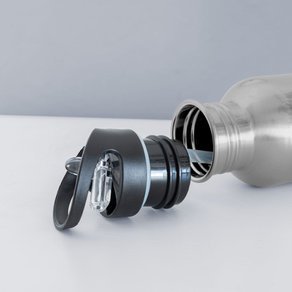 Water Bottle 20oz - silver