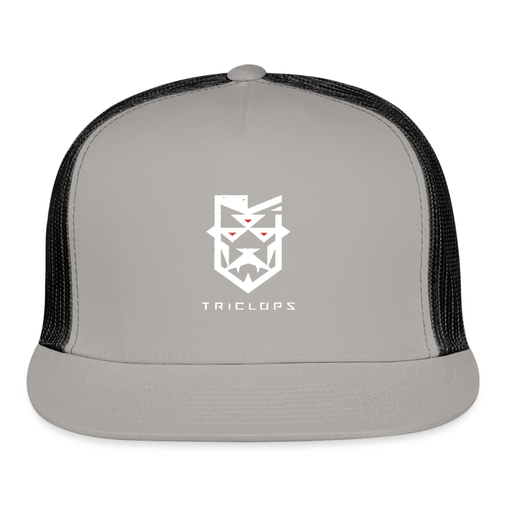 Trucker Cap - gray/black