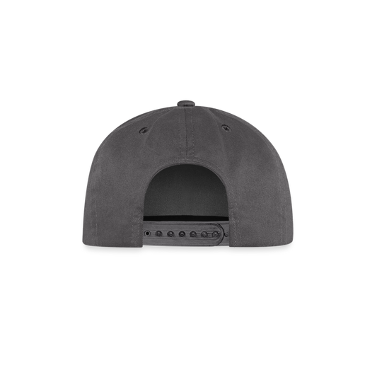 Snapback Baseball Cap - dark grey