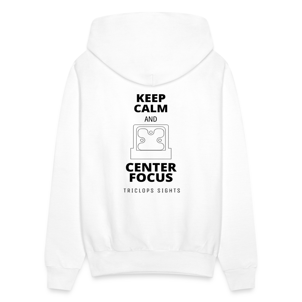 Center Focus Hoody - white