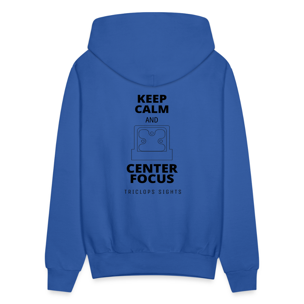 Center Focus Hoody - royal blue