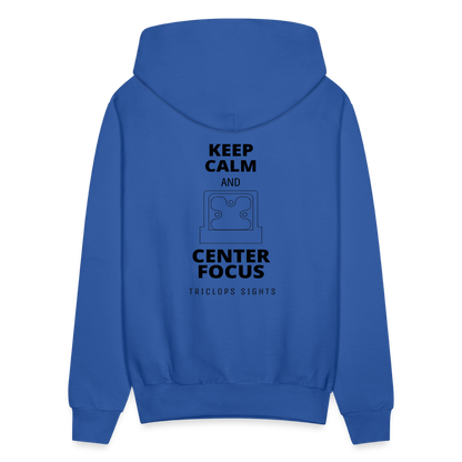 Center Focus Hoody - royal blue