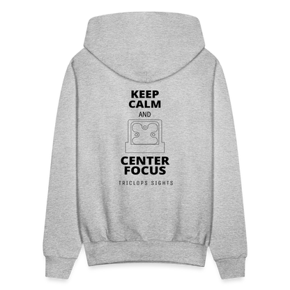 Center Focus Hoody - heather gray