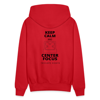 Center Focus Hoody - red