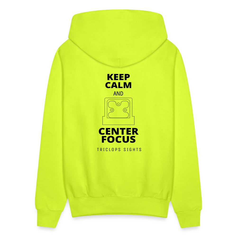 Center Focus Hoody - safety green