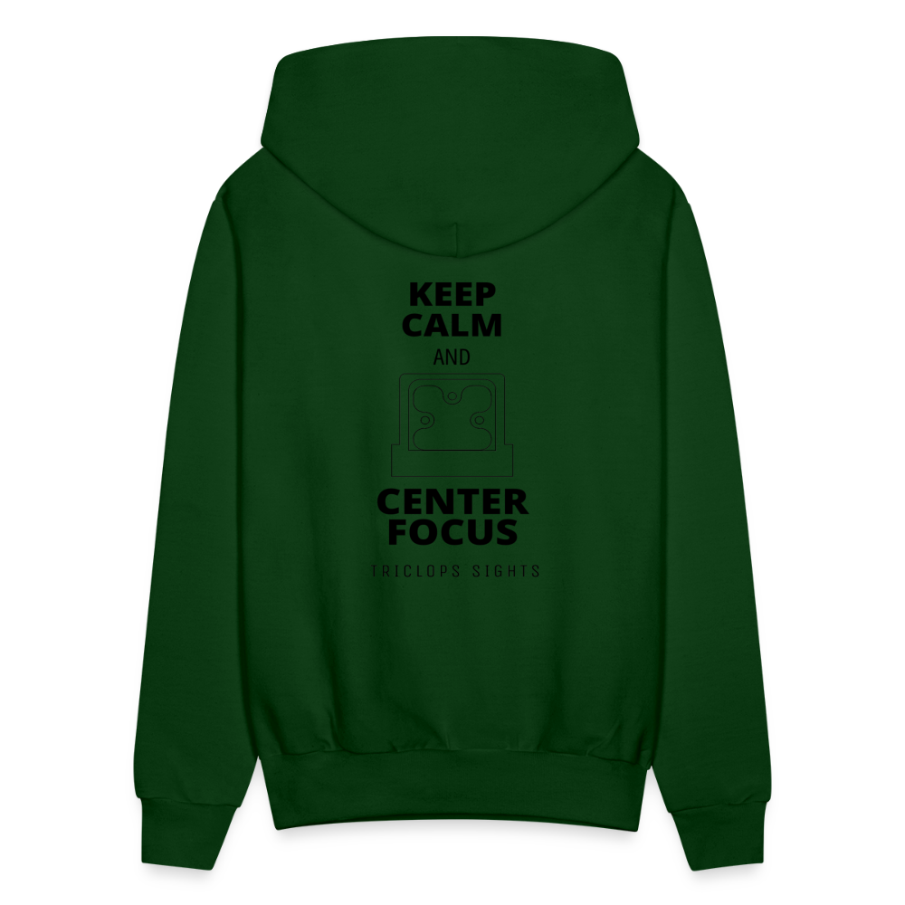 Center Focus Hoody - forest green