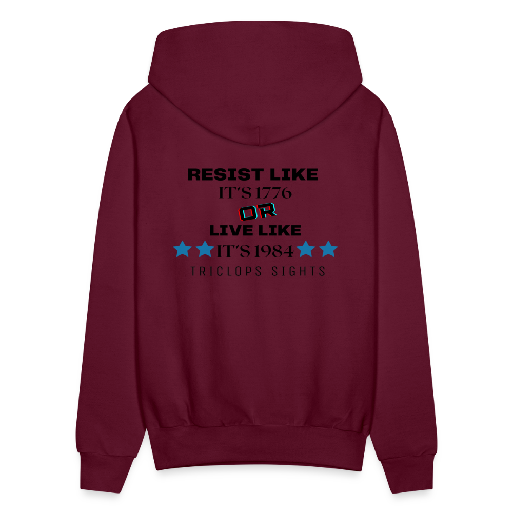 Resist Hoody - burgundy