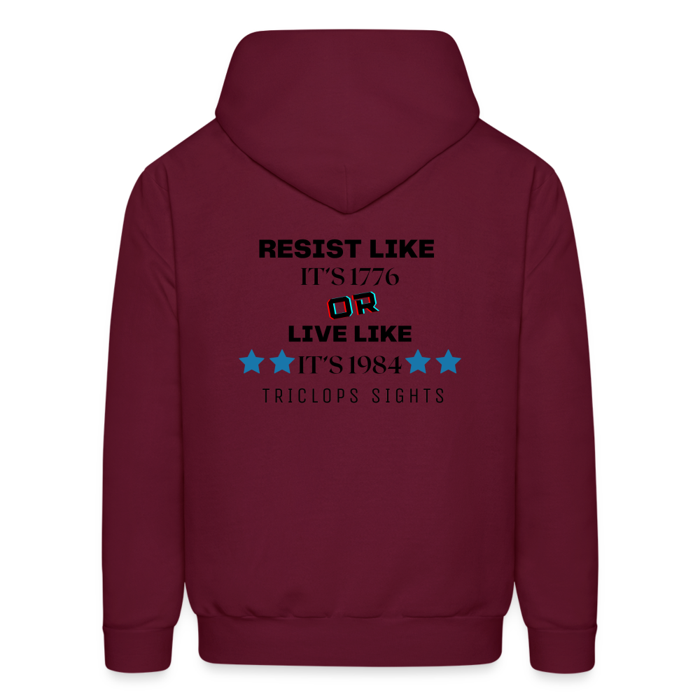 Resist Hoody - burgundy